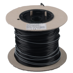 Câble double éclairage sur rouleaux